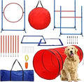 15 Piece Dog Agility Course Backyard Set - Complete Agility Kit