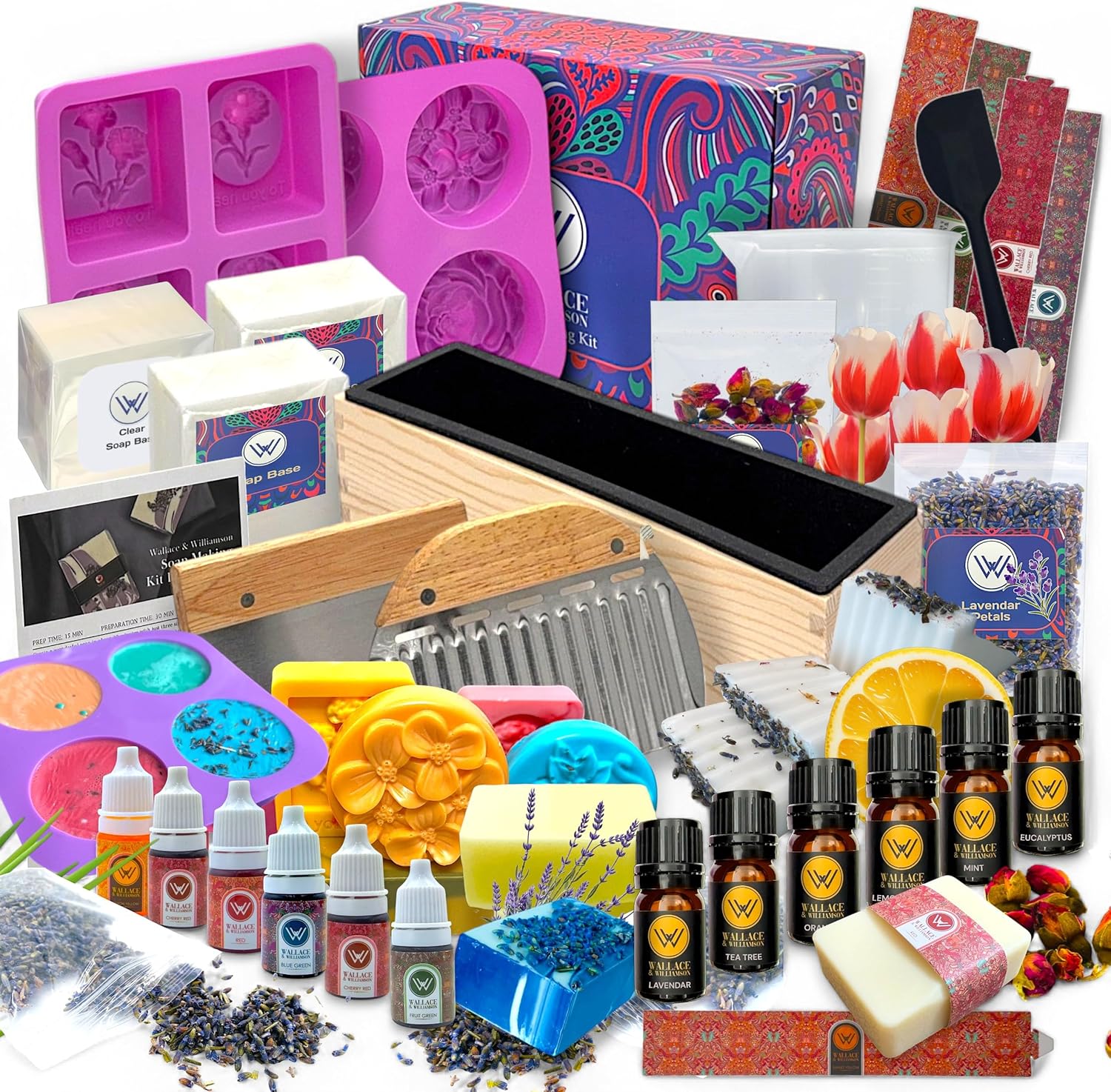 DIY Soap Making Kit for Adults & Kids - Melt & Pour Set