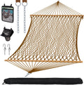 Portable 2 Person Hammock with Carrying Bag and Tree Hooks