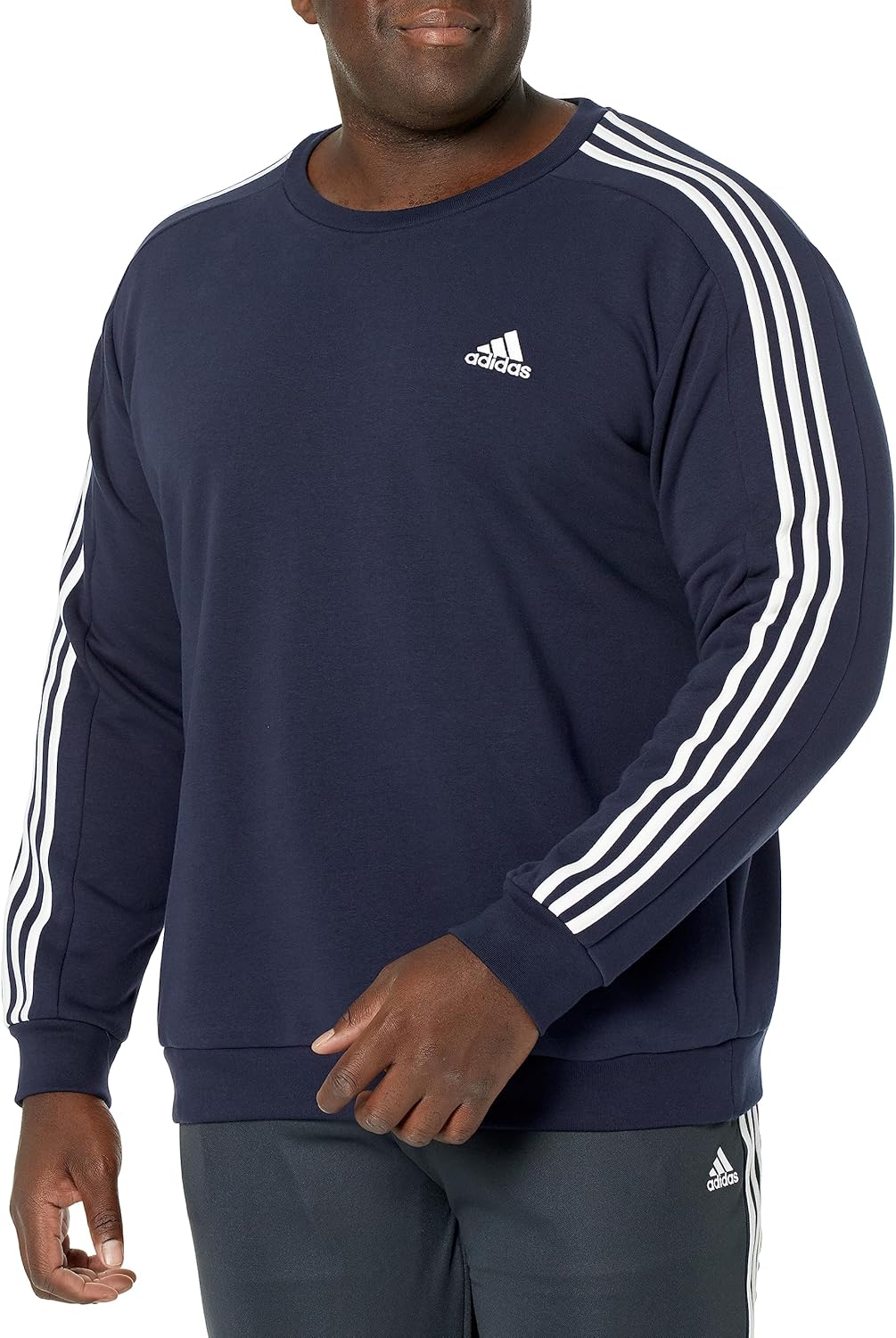 adidas Men's Essentials 3-Stripes Fleece Sweatshirt Review