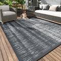 Outdoor Rug 5x8 ft Waterproof Reversible Patio Mat - Quick Dry