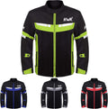 HWK Mesh Motorcycle Jacket for Summer Riding - Breathable CE Armor