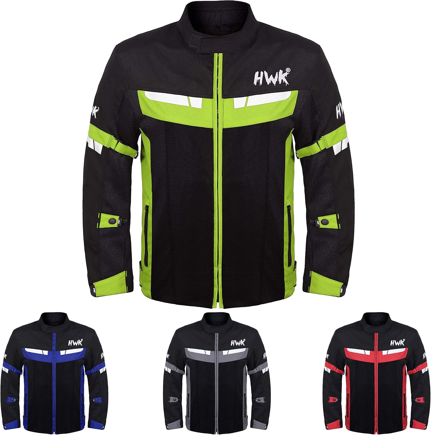 HWK Mesh Motorcycle Jacket for Ultimate Summer Riding Comfort