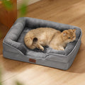 Orthopedic Dog Bed for Extra Small Dogs - Supportive 4-Sided Sofa