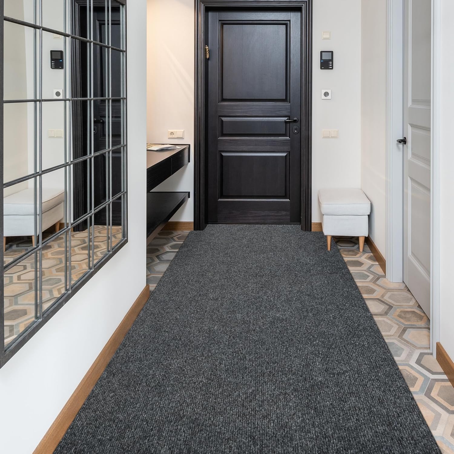 jxgzyy Runner Rugs 3 x 10 ft Non Slip Doormat for Indoor Outdoor