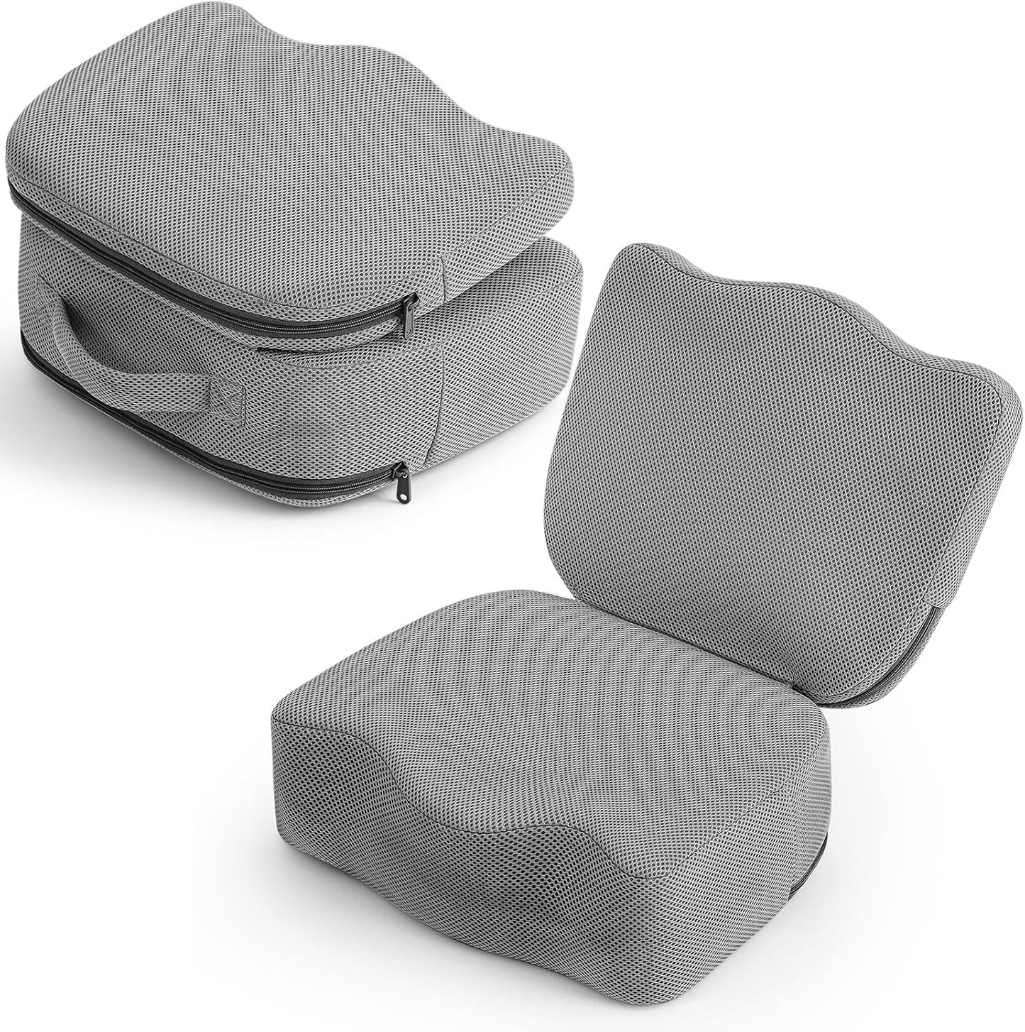 Foldable Hot Tub Booster Seat with Back Support for Comfort