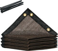 Royal Shade 7 ft x 27 ft Brown 90% Shade Cloth - Durable Kennel Cover
