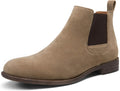 Mens Suede Chelsea Boots Lightweight Casual Chukka Ankle Boots - Easy