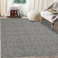 Living Room Area Rug 9x12 Machine Washable Non-Slip Modern Abstract