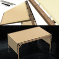 Pergola Sun Shade Canopy 11ft W x 21ft L Beige - Waterproof