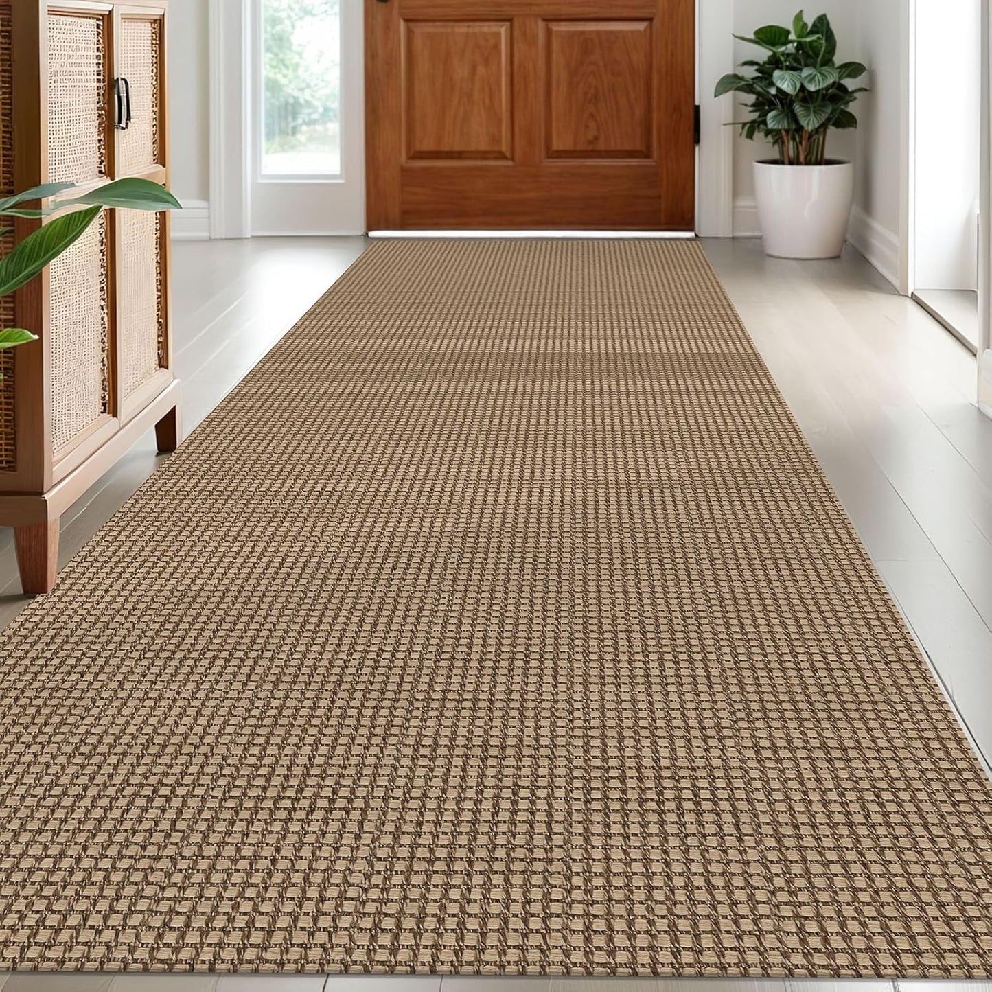 IOHOUZE Washable Runner Rug 3x8 Non Slip for Hallway Use