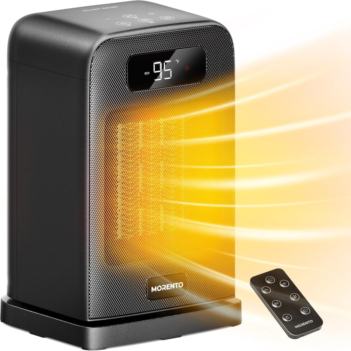 1500W MORENTO Desk Heater - Efficient Heating & Cooling