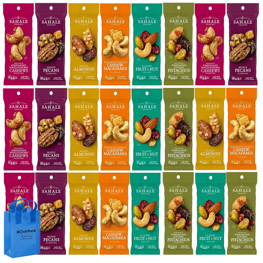 Sahele Snacks Variety Pack Nuts - Gourmet Snack Assortment