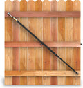 7ft Telescopic Gate Brace - Wood Privacy Fence Anti Sag Gate Kit