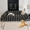 Non Slip Couch Cover for 3 Cushion Sofa - Washable, Pet Protector
