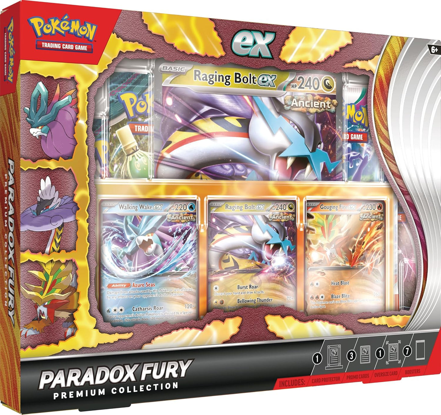 Pokemon TCG Paradox Fury Premium Collection - 2024 Holiday Gift