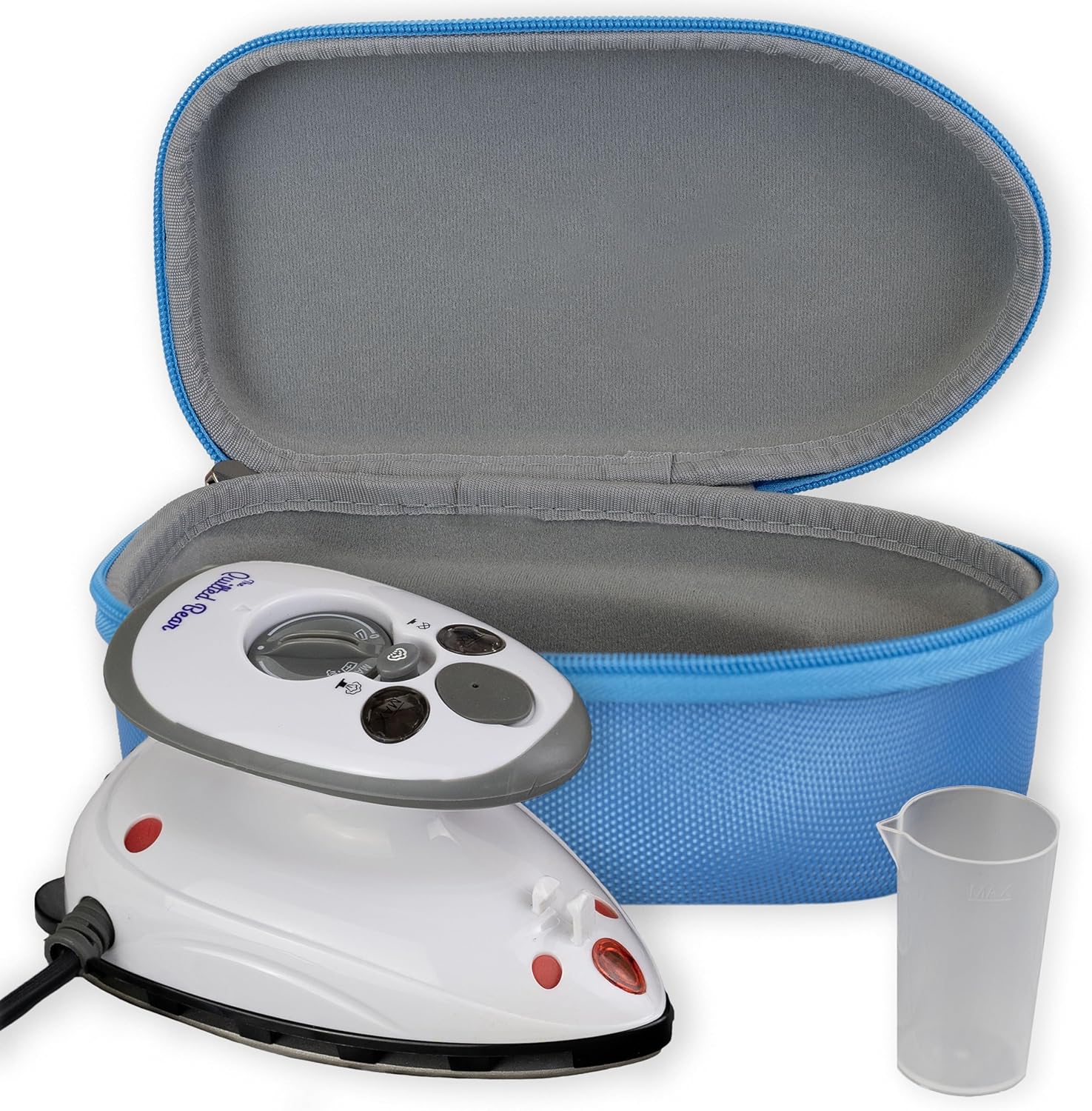 Mini Steam Iron for Quilting & Travel - Lightweight & Compact