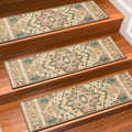 Stair Treads 15 Pack 8in x 30in Non Slip Carpet Treads - Reusable
