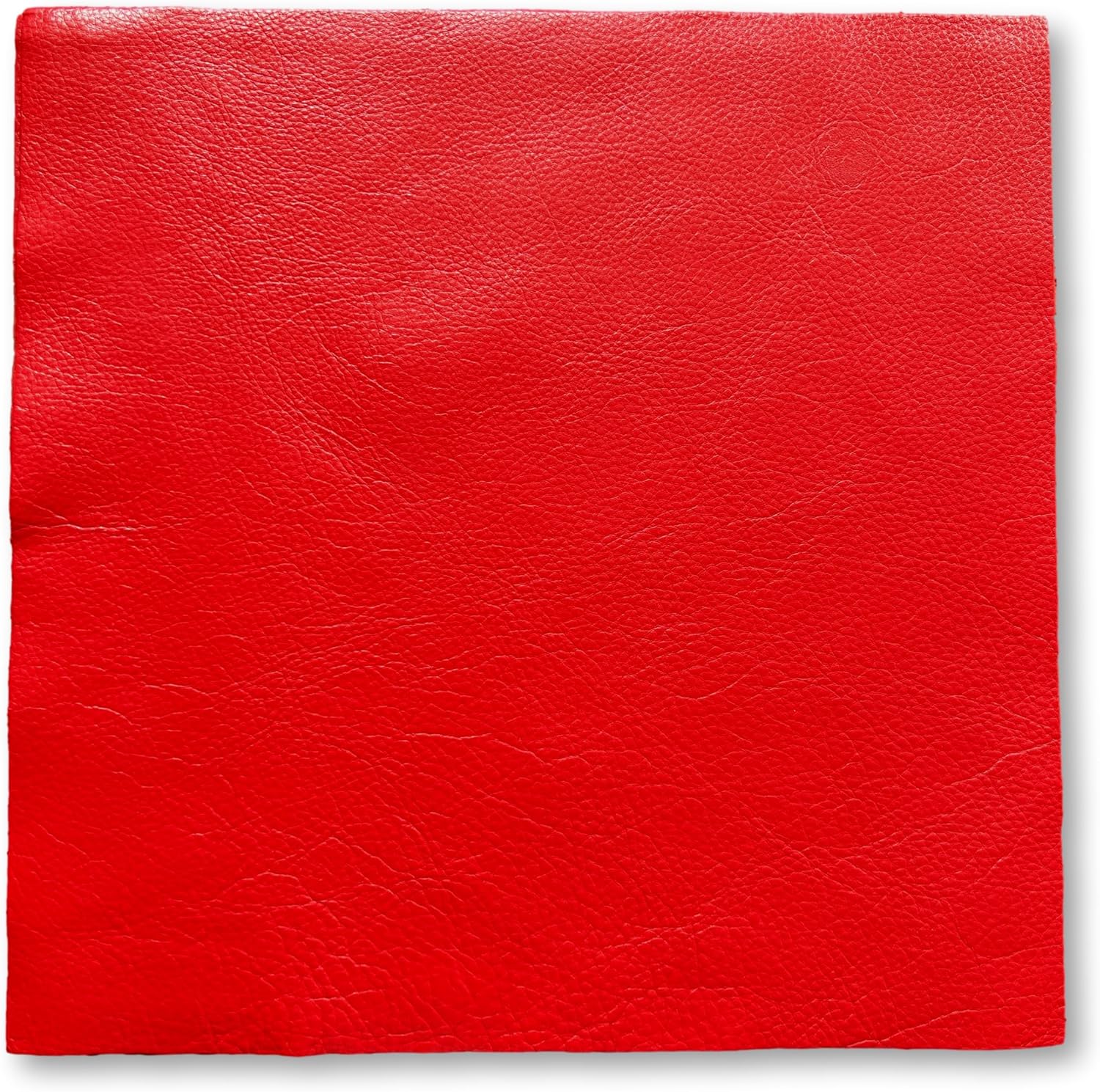 Natural Grain Cow Leathers: 12in x 12in Pre-Cut Leather Pieces