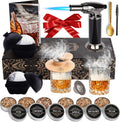 Whiskey Smoker Kit - Cocktail Smoker Set with Glasses & Torch