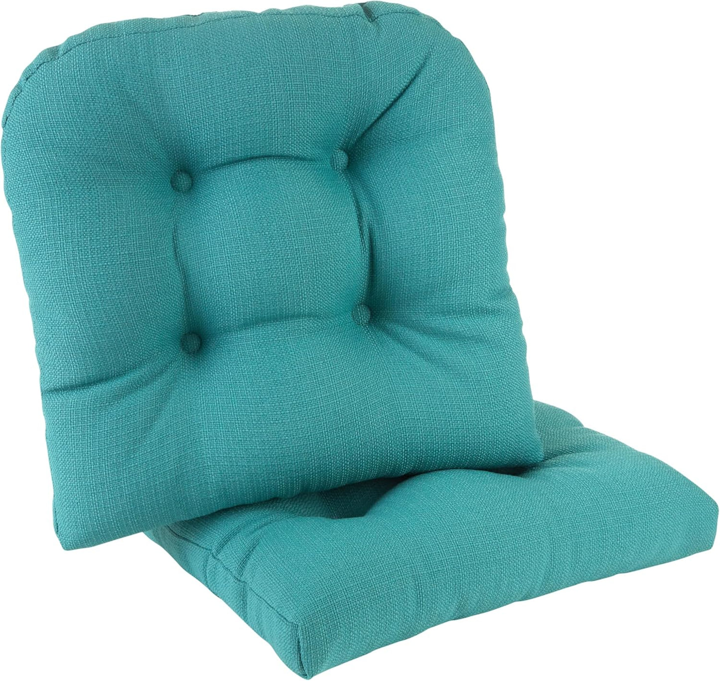 Klear Vu Gripper Overstuffed Non-Slip Dining Chair Cushions