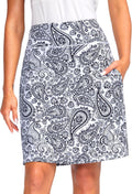 Viodia Women's 20 in Knee Length Skort - UPF50+ Comfort for Golf