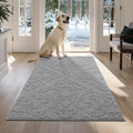 Door Mat 36x60 Absorbent Dirt Trapper Entryway Rug - Non Slip Washable