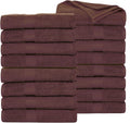 Luxurious 100% Cotton Bath Towels Pack of 16 for Everyday Use