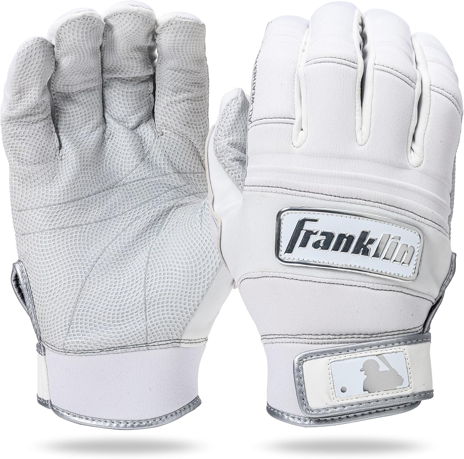 Franklin Sports MLB All Weather Pro Adult Youth Batting Gloves