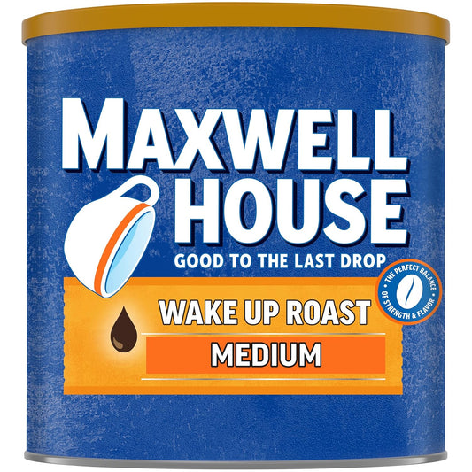 Maxwell House Wake Up Roast Ground Coffee, 30.65 oz - Energize Your Mornings!
