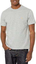 Brooks Brothers Men's Short Sleeve Cotton Crew Neck Logo T-Shirt is