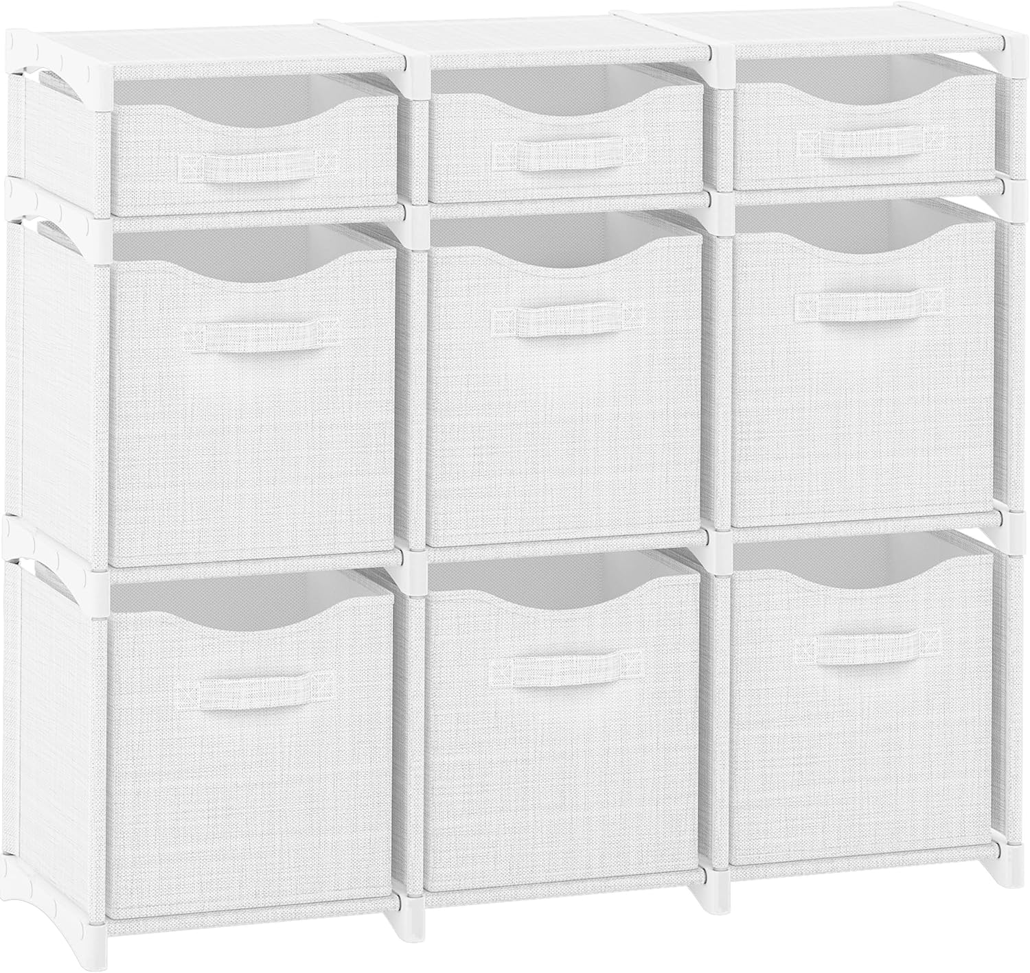 9 Cube Closet Organizers And Storage With Bins For Easy Use