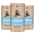 Dr. Squatch Natural Deodorant for Men - Coastal Mist 3-Pack