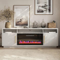 BELLEZE 79ft Fireplace TV Stand for TVs Up to 85ft - Litter Box