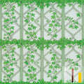 Frosted Glass Window Privacy Film Frosted Ivy - Peep-Proof Heat