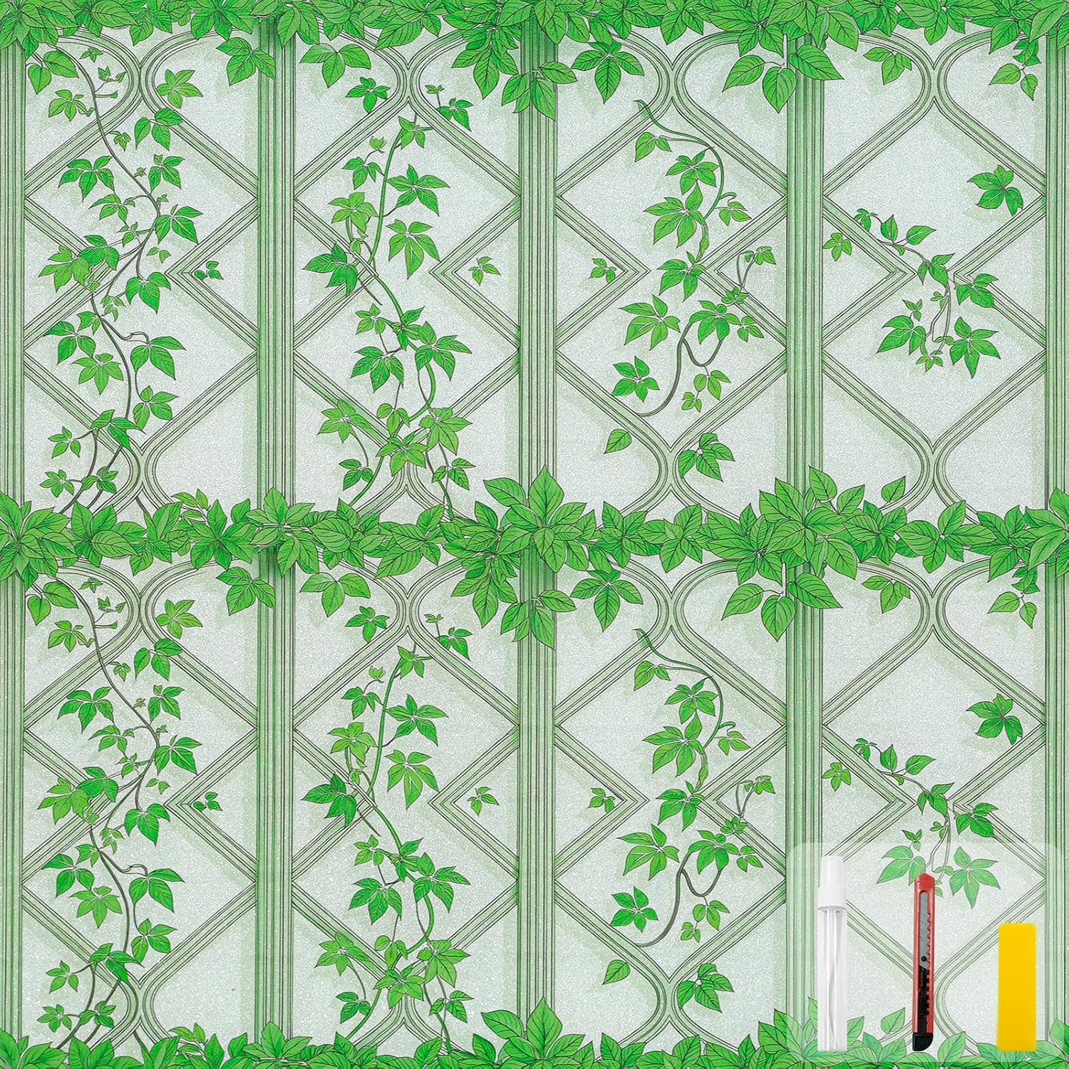 Frosted Glass Window Privacy Film for Home Office and Bathroom