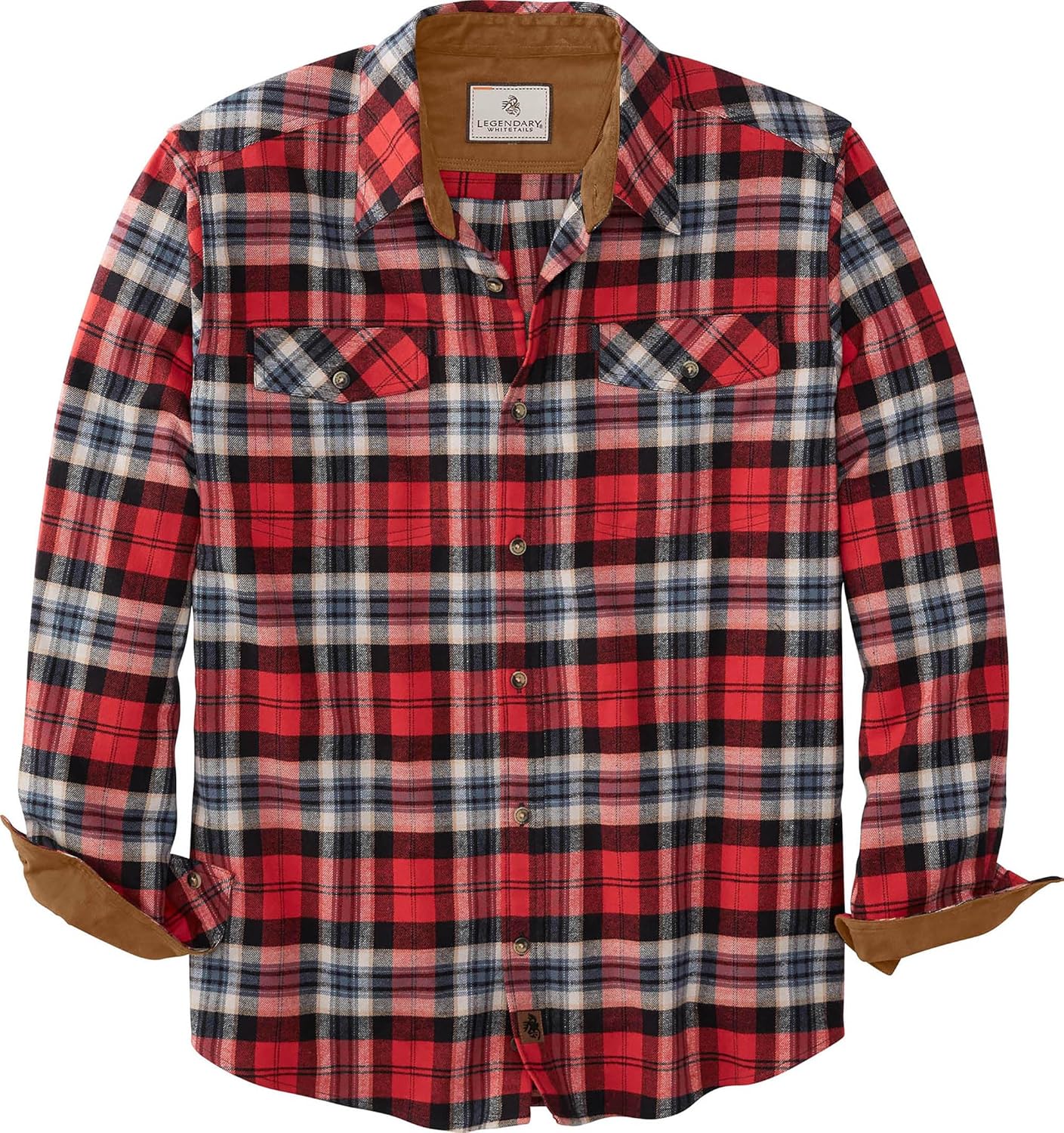 Legendary Whitetails Mens Flannel Shirt for Comfort and Style