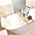 Bathtub Tray and Bath Pillows for Tub - Home Spa Upgrade