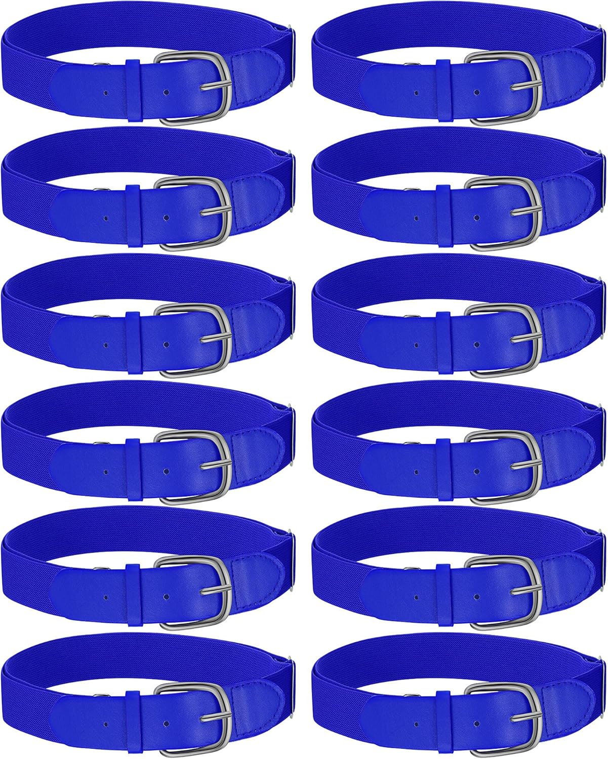 Hercicy 12 Pcs Baseball Belts for Adults and Youth Adjustable