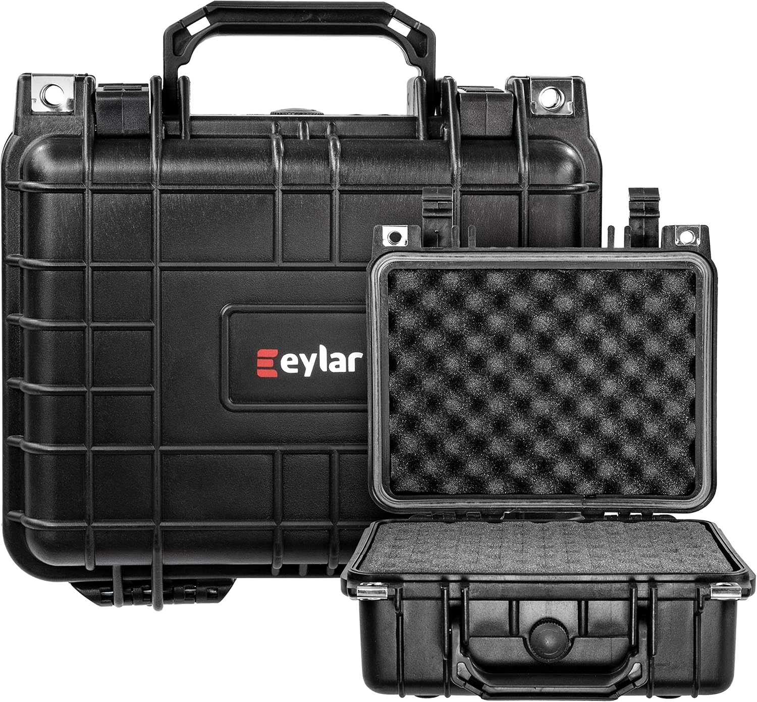 Eylar Small Waterproof Hard Camera Case with Foam Protection