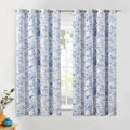 Beauoop Floral Blackout Curtains for Bedroom and Living Room Decor