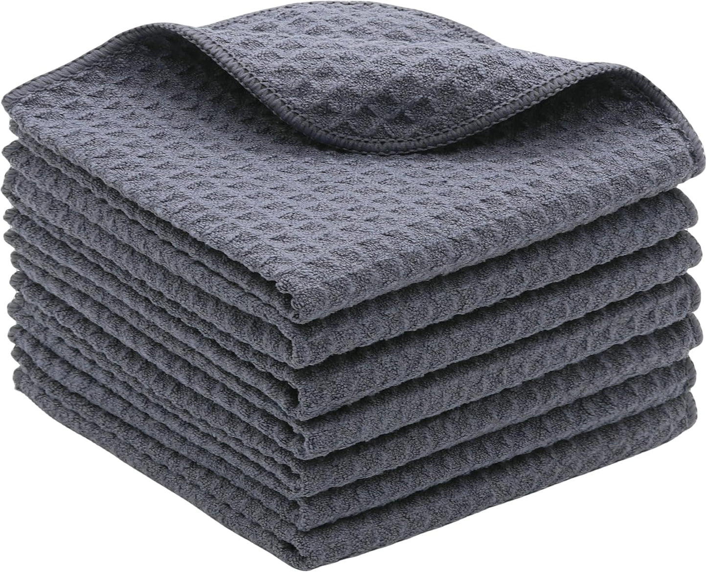 7 Pack Odor-Free Microfiber Kitchen Dish Cloths