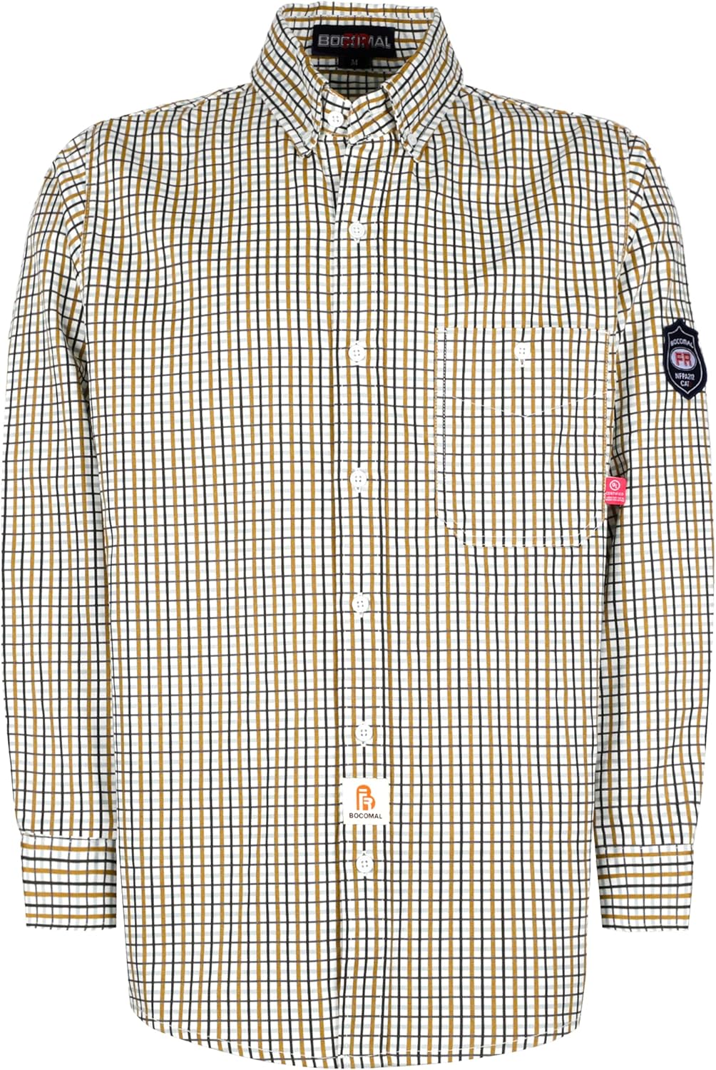 BOCOMAL FR Shirts for Men: Durable Flame Resistant Workwear