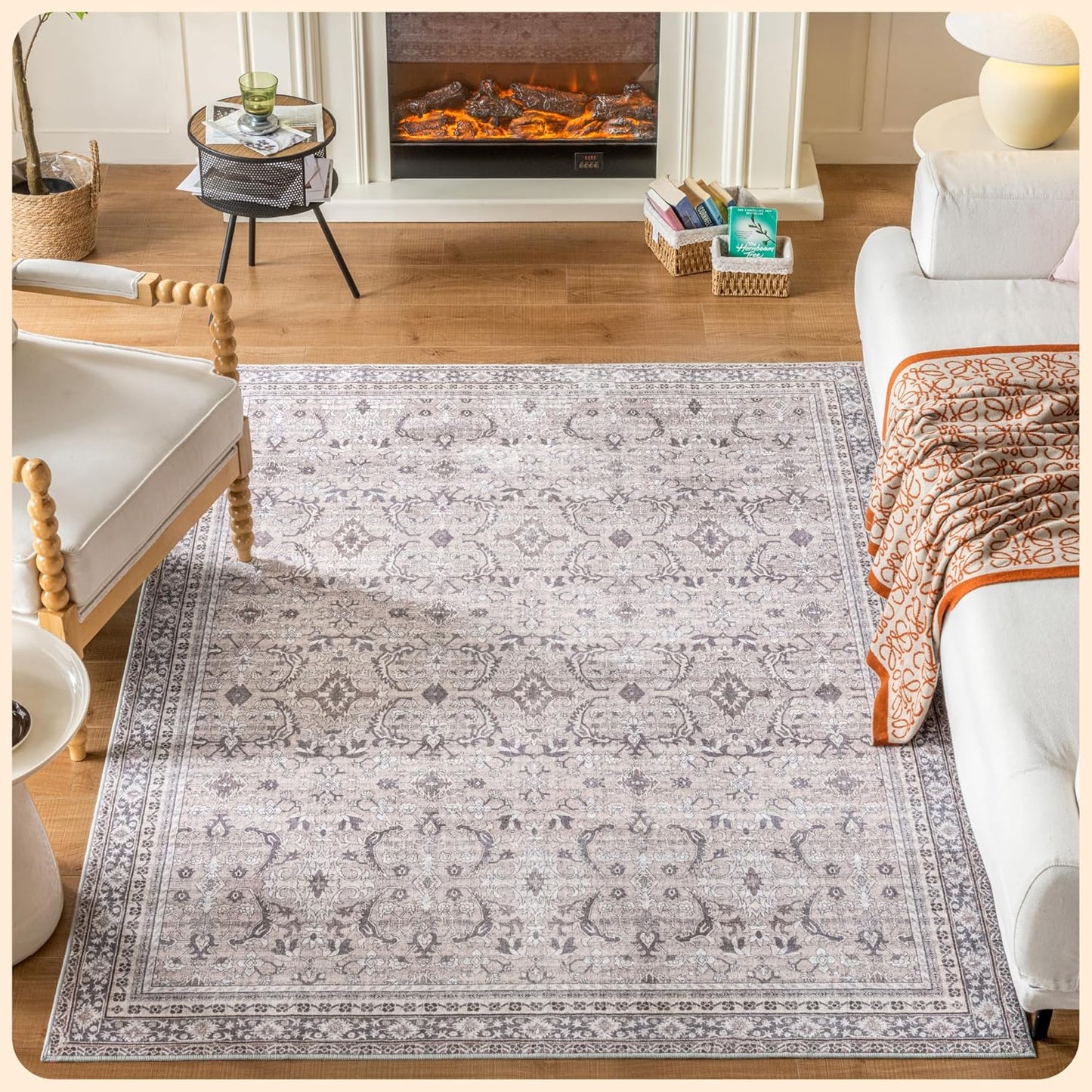 Istana 5x7 Area Rugs - Stylish Boho Design for Any Room