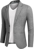 COOFANDY Men's Blazer Casual Two Button Sport Coat (Style LF4Q)