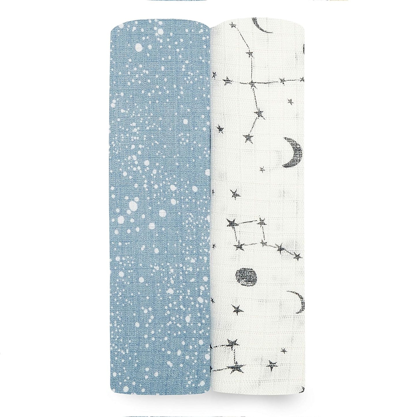 Silky Soft Swaddle Baby Blanket Set for Newborns & Infants