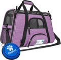 Airline Approved Pet Carrier Medium - Heather Purple Soft-Sided