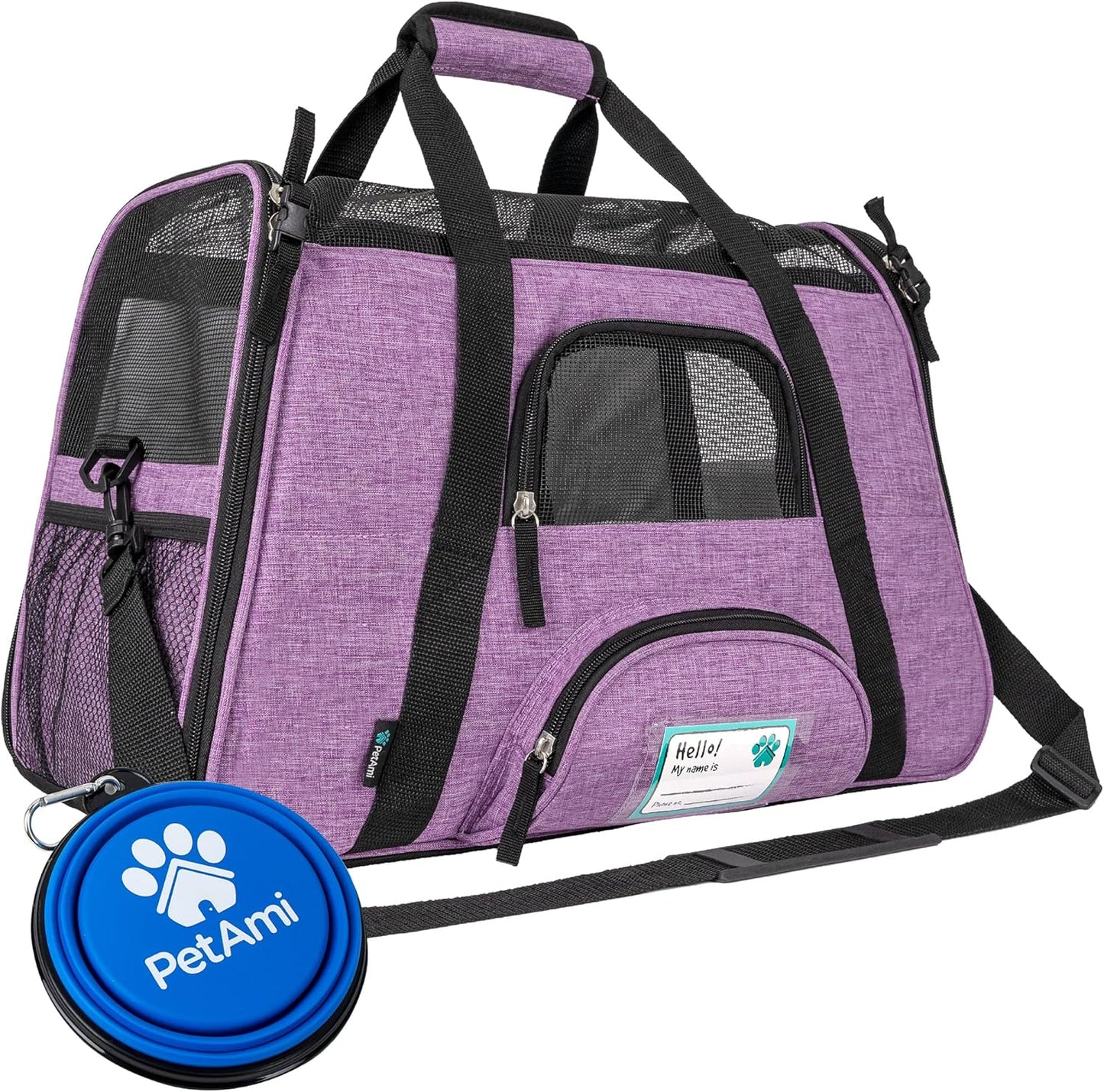 PetAmi Airline Approved Pet Carrier for Cats and Small Dogs