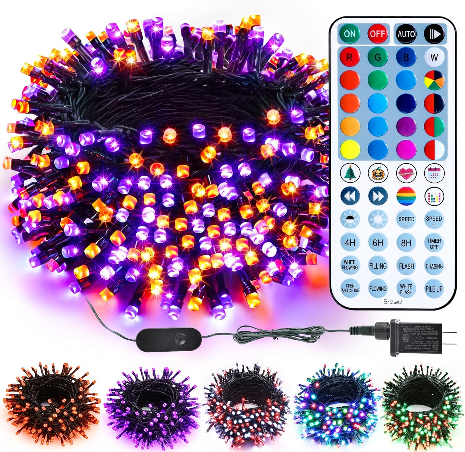 Brizled Color Changing String Lights for Year-Round Festivities