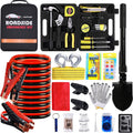 Car Emergency Roadside Kit - Complete 110pc Roadside Assistance Kit